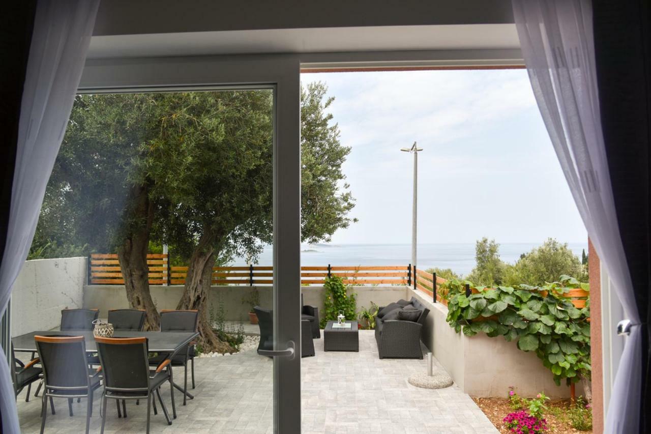 Apartment Eli - Sea View Mlini Esterno foto