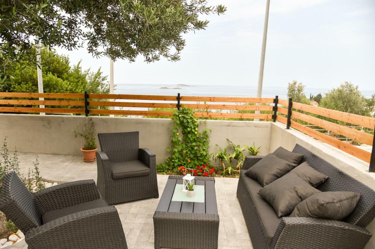 Apartment Eli - Sea View Mlini Esterno foto